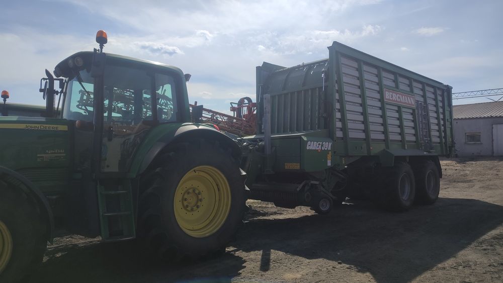 Sprzedam przyczepę samozbierająca Bergmann Carex 39K