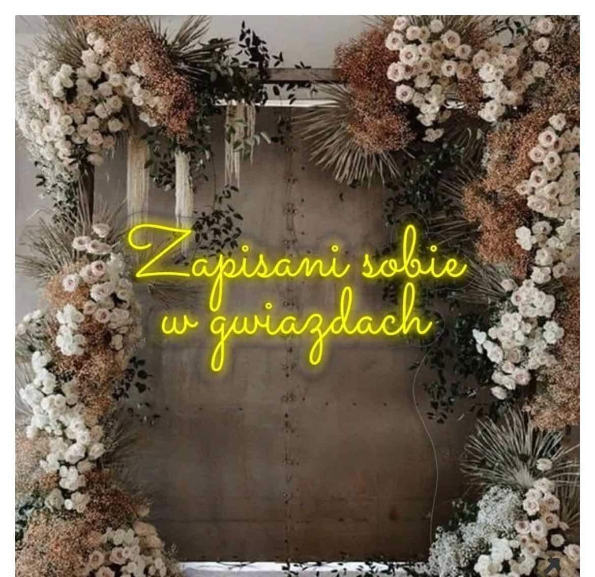 Napis LED na wynajem Duży Wymiar