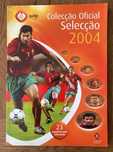 Coleção completa cromos seleção 2004 galp
