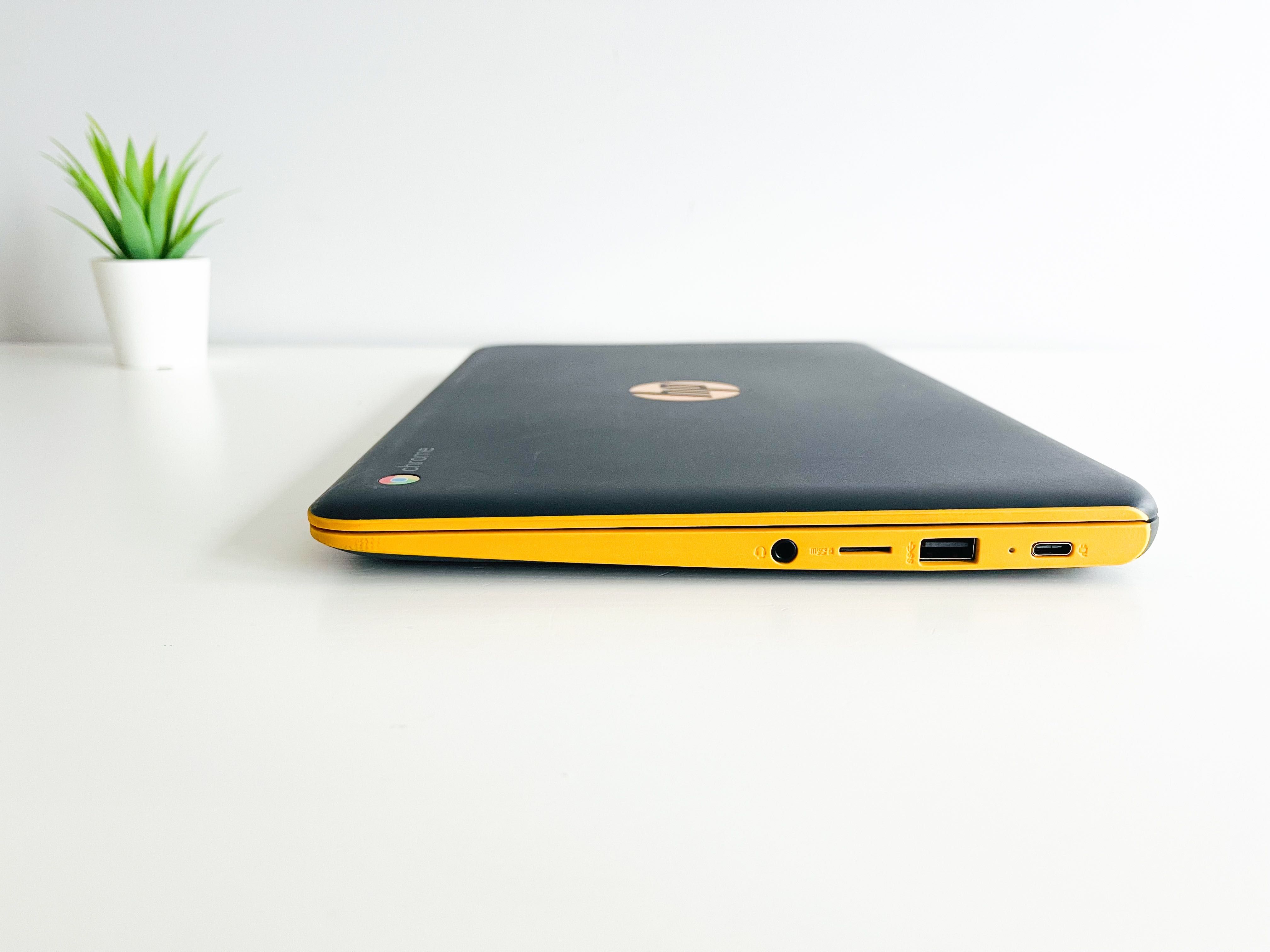 HP Chromebook 11 Orange - 1 Ano de Garantia