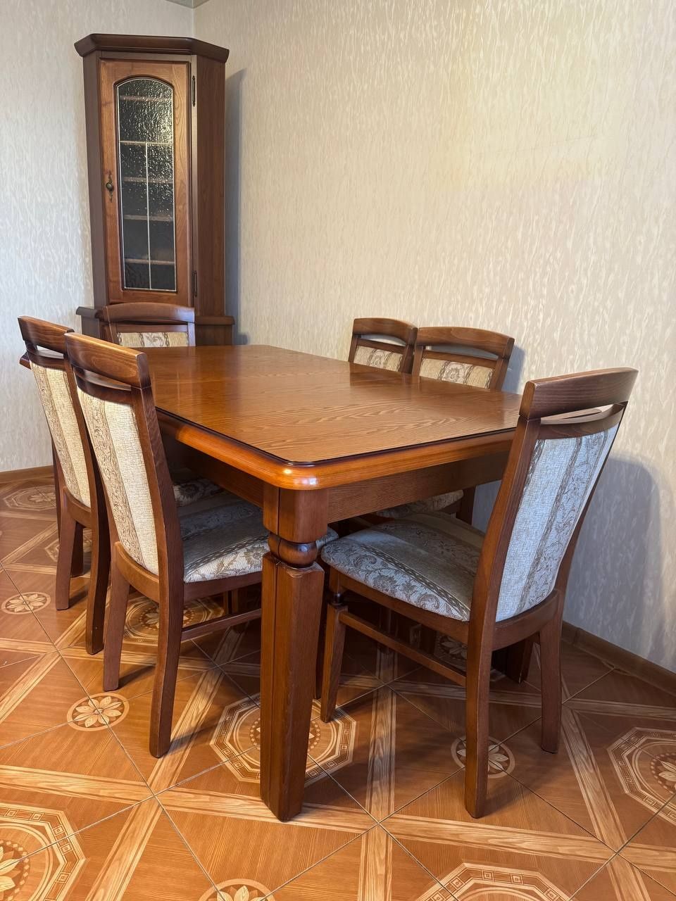 Stół rozkładany Bawaria max + 6 krzeseł