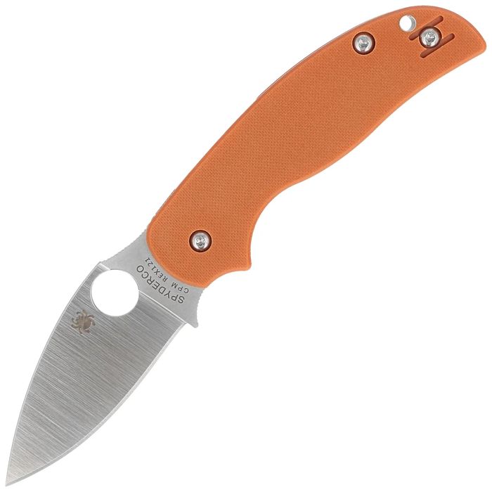 Nóż składany Spyderco Sage 5 Burnt Orange G10, Satin CPM REX 121