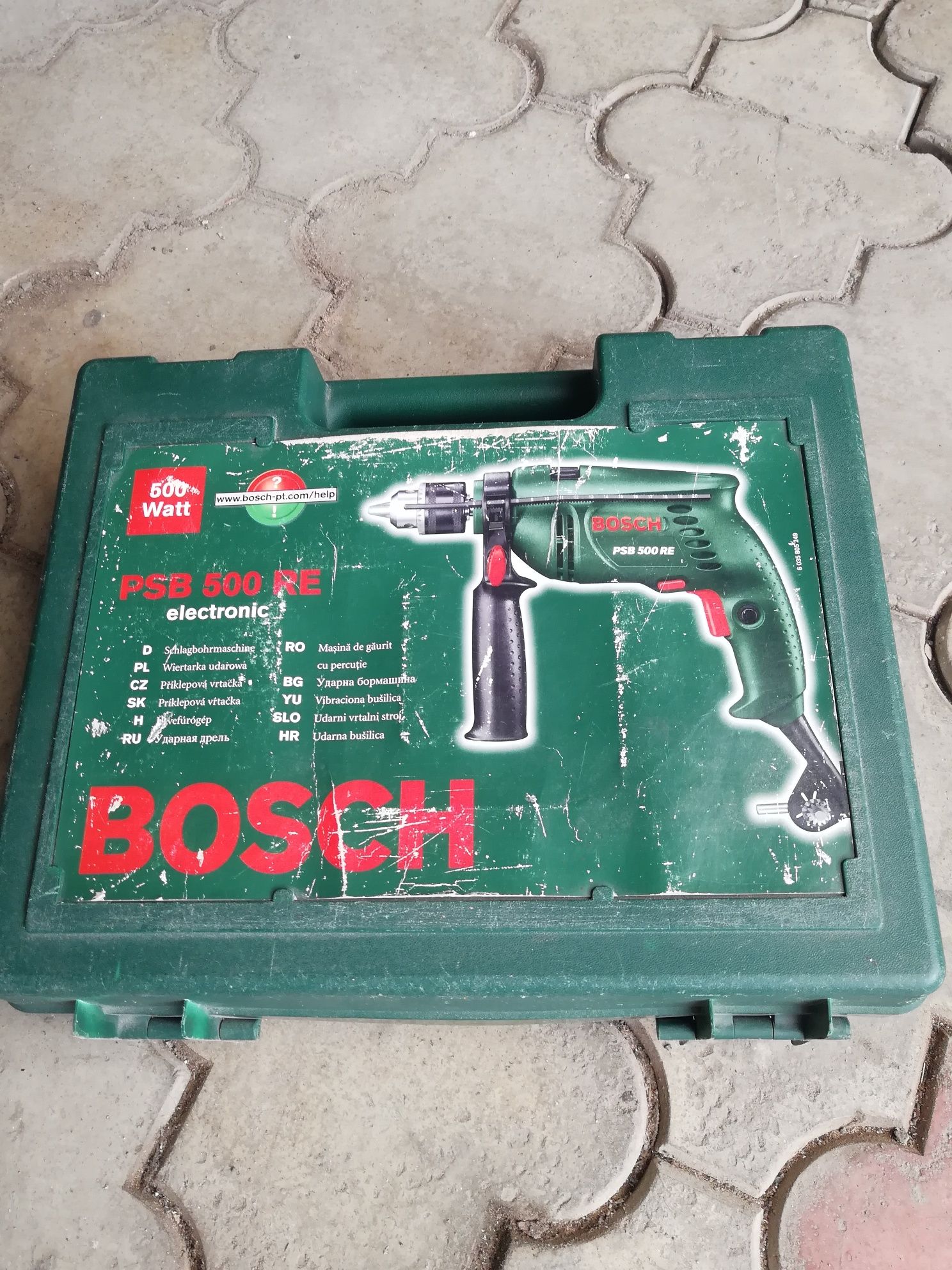 Bosch psb 500re ударний дриль