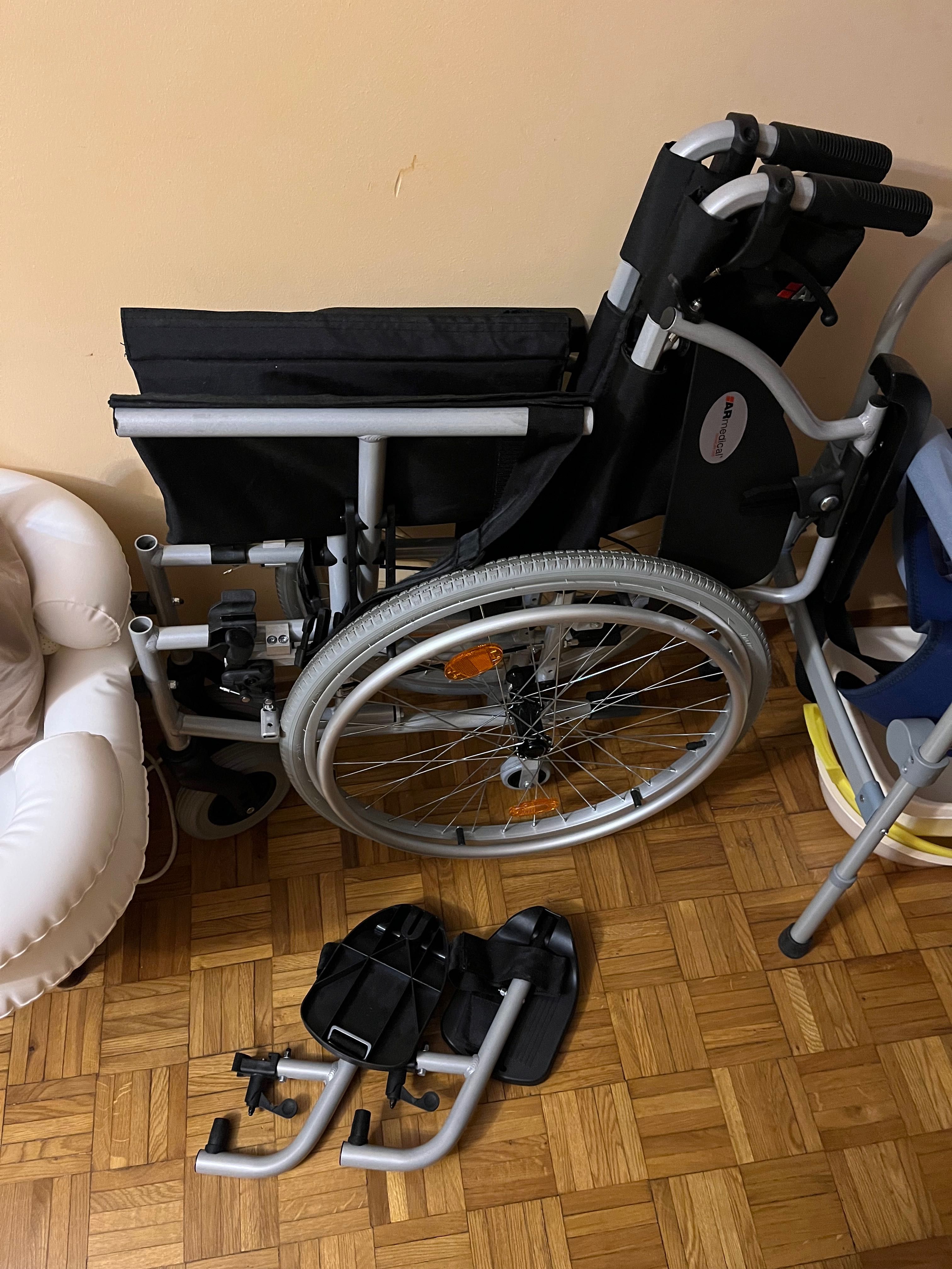 Wozek inwalidzki AR medical stan idealny Milicz-Wrocław