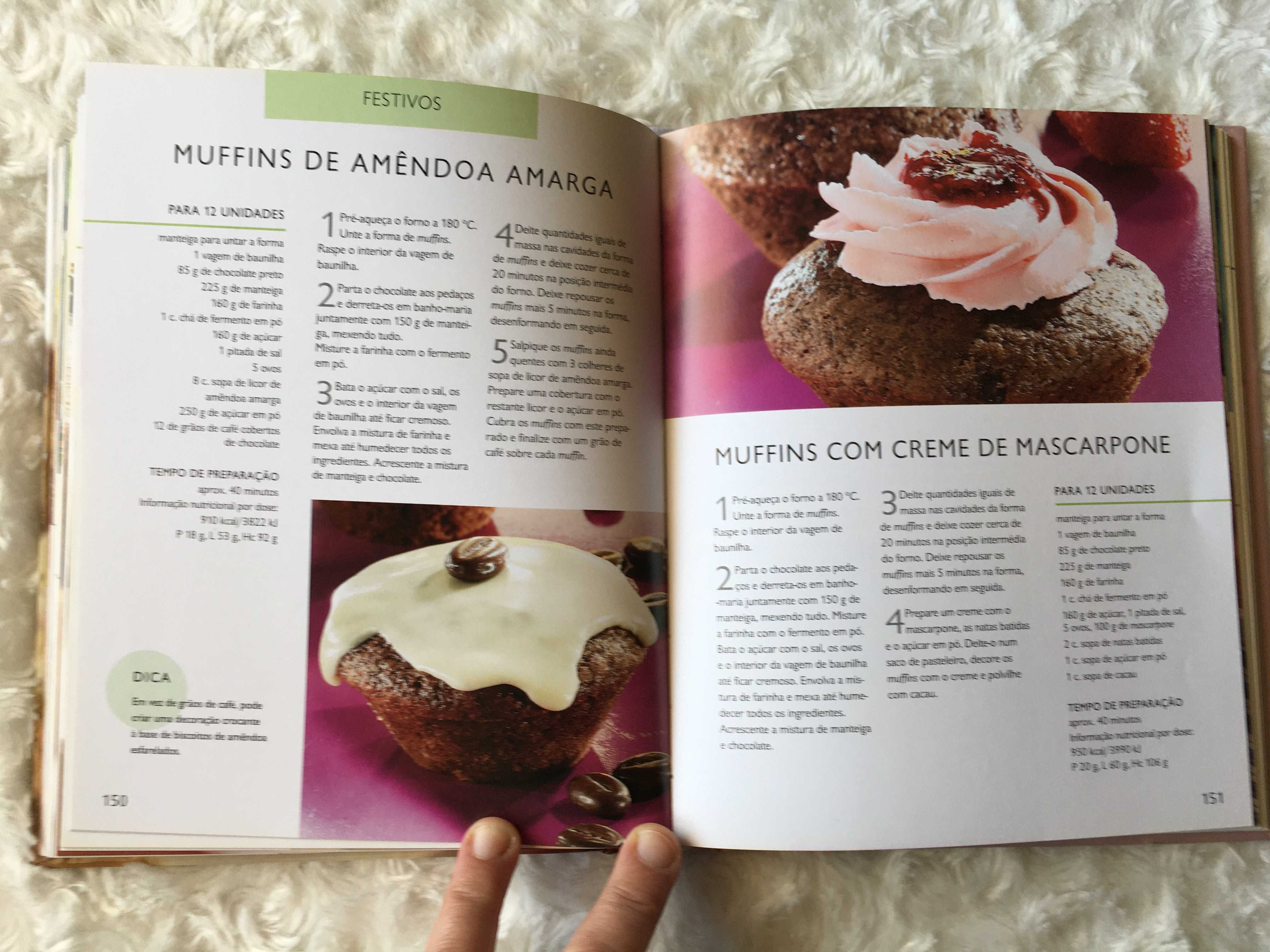 Livro de receitas de Muffins