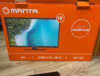 Telewizor Manta LED TV 19LHN123D – 19' DVB-T2 + 1.5m kabel antenowy