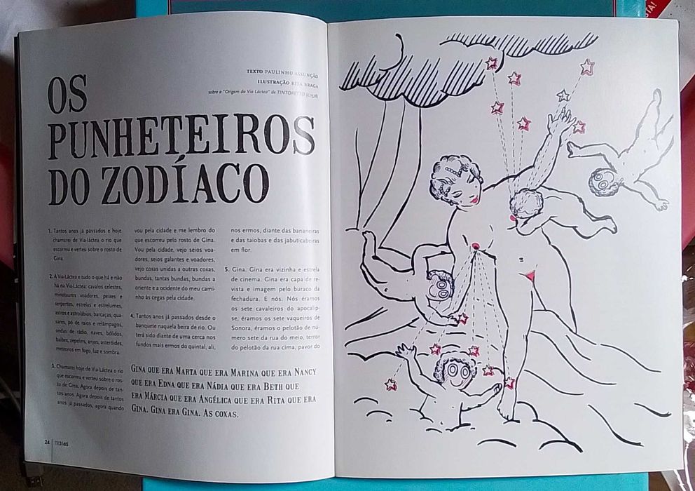 Dois números da defunta Revista 365, criada por Fernando Alvim