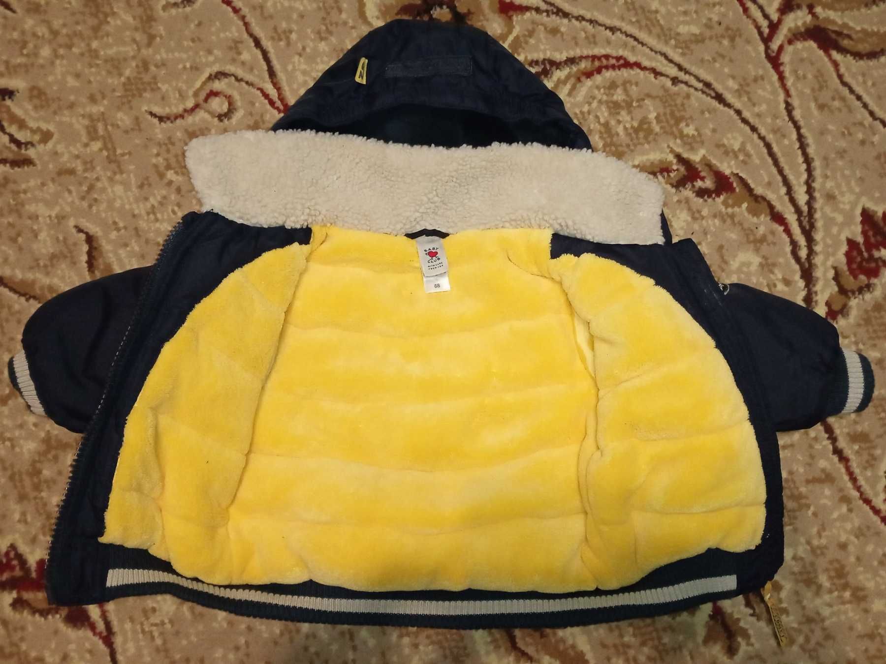 Нова куртка для новонародженого Baby Club курточка