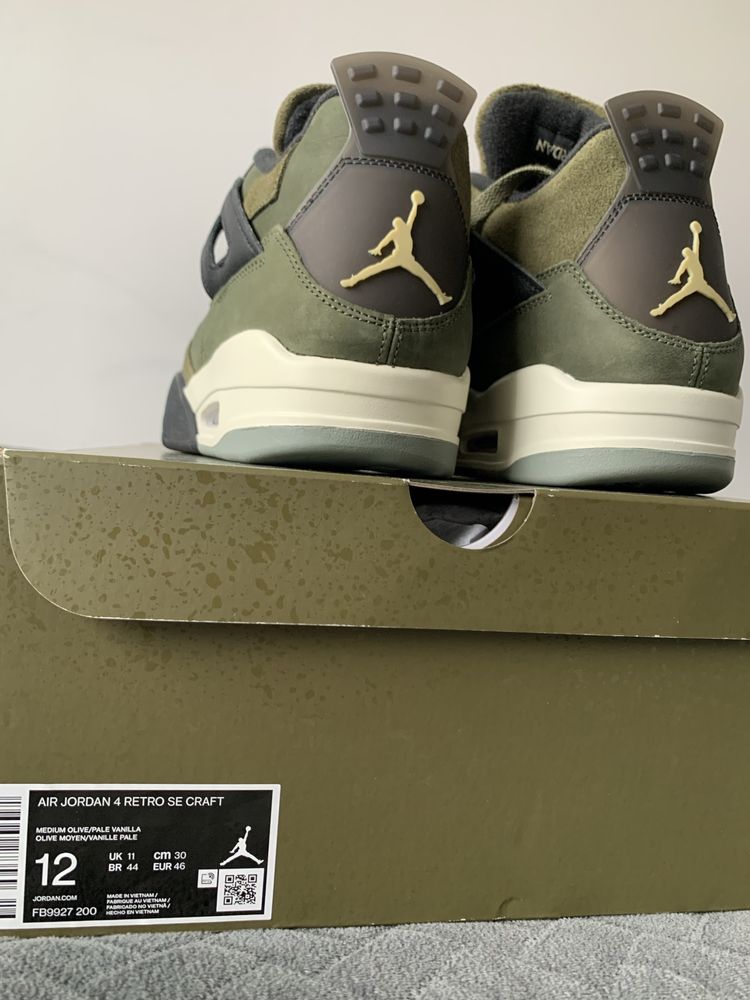 Jordan 4 IV rozmiar 46 OLIVE LIMITOWANE