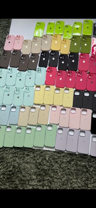 Чохли на айфон від 13 про до 16 про макс ОПТОМ від 10 штук по 35 грн