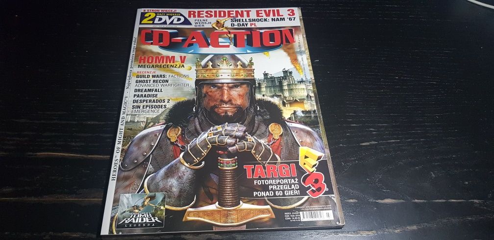 Cd Action 2003, 2005, 2006  sześć numerów.