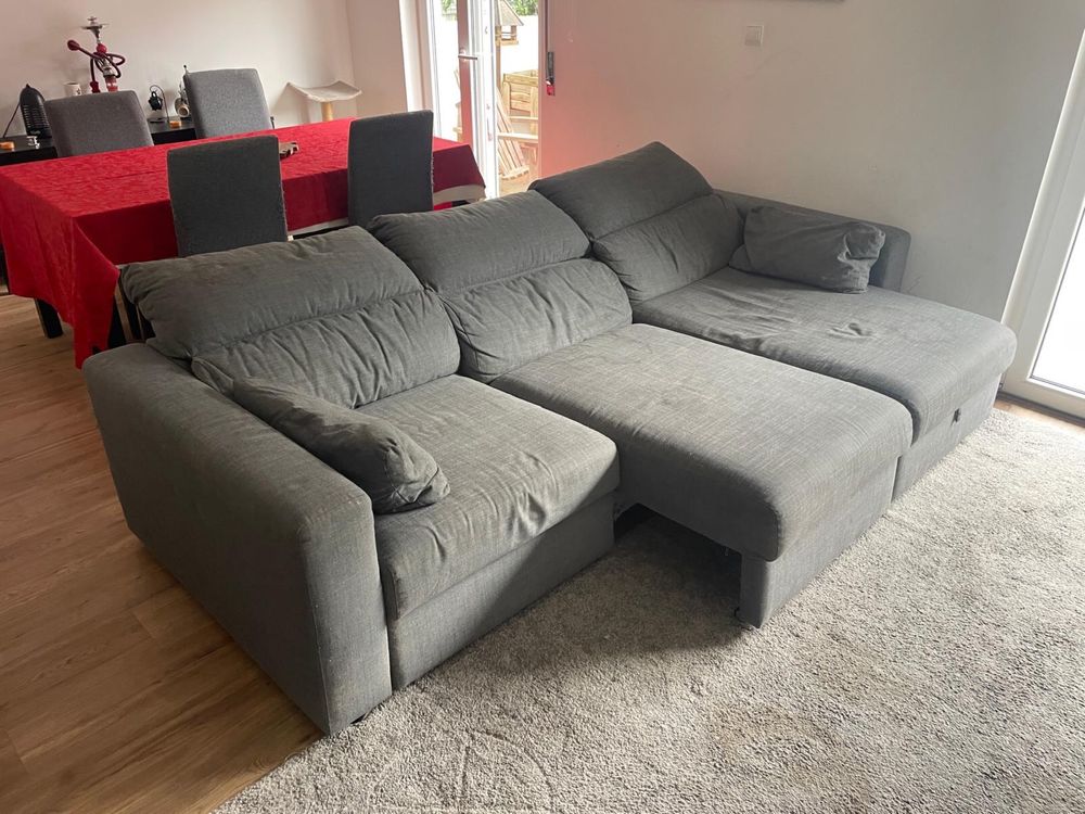 Sofa cama Ikea com chaiselong