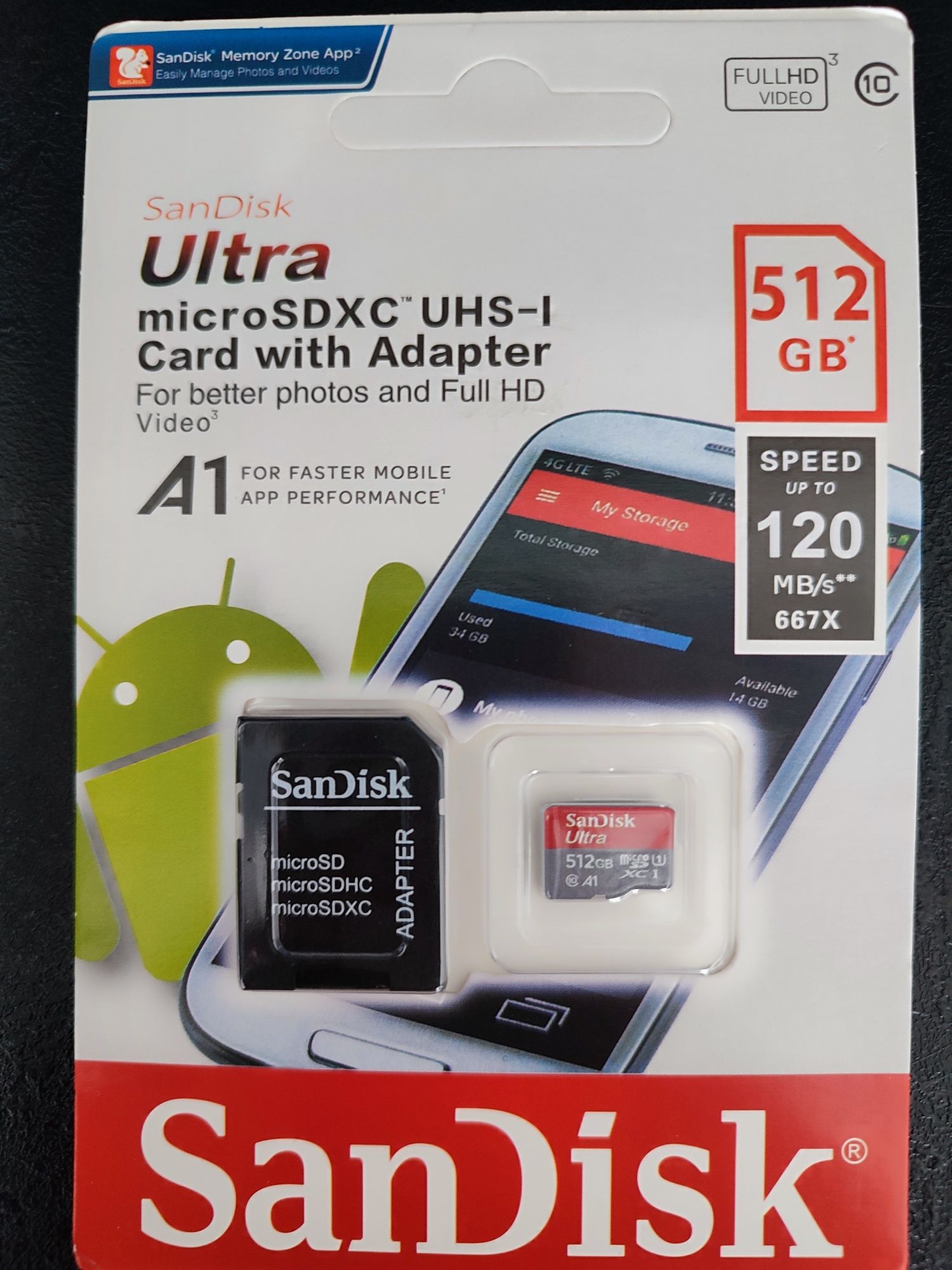 Karta pamięci SanDisk Ultra 512GB