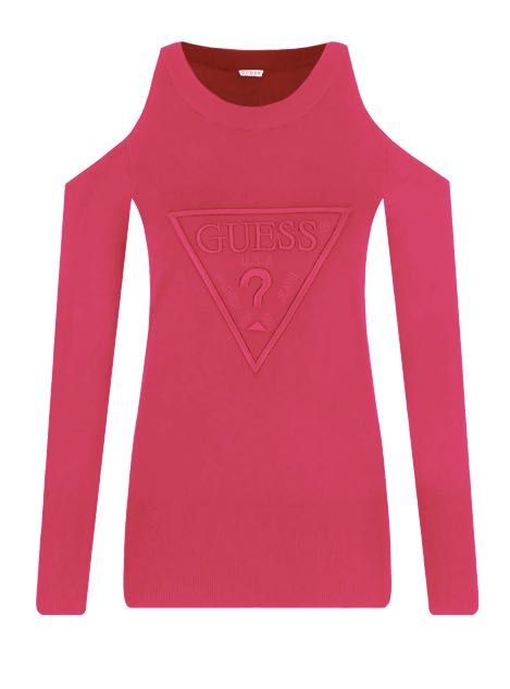 Guess bluzka damska sweter Mia XS róż NOWA!!