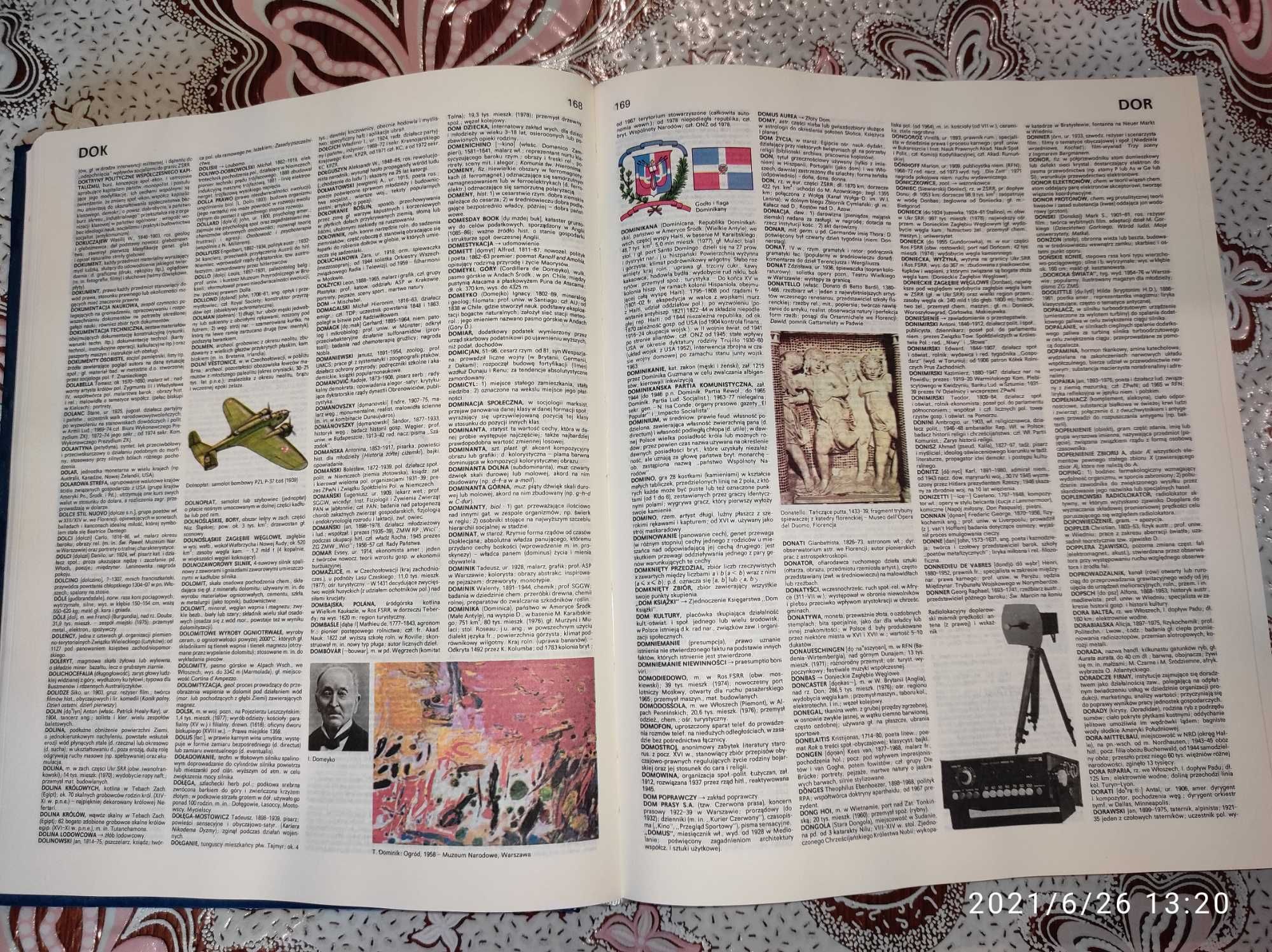 Книга. encyclopedia popularna pwn 1982г(на польском языке.