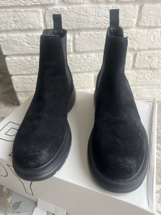 Чоловічі замшеві челсі чоботи черевики PRPY, 42 розмір