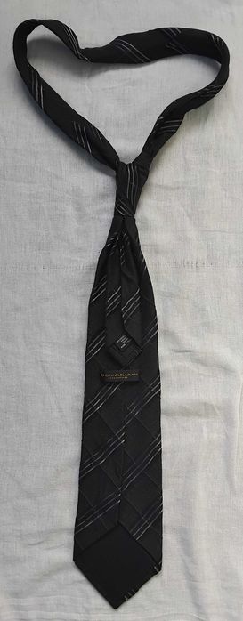 Галстук шелковый Donna Karan signature оригинал Италия