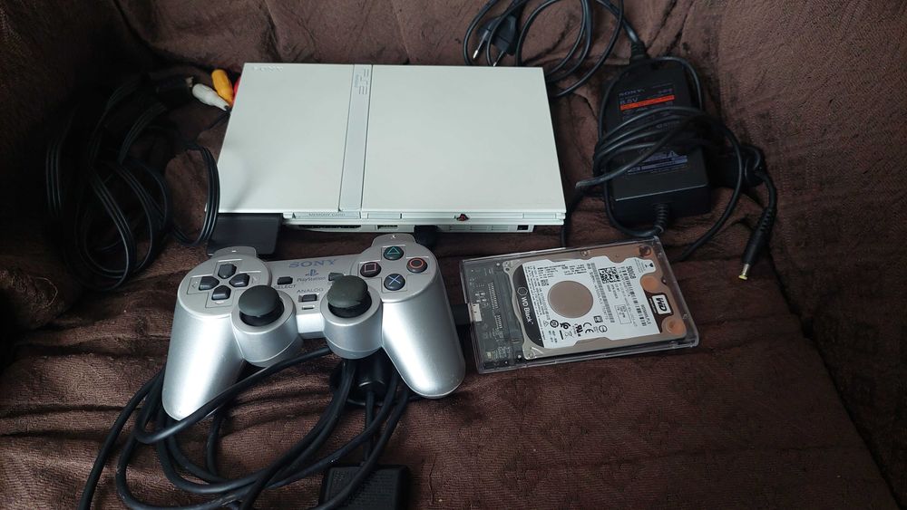 Consola PS2 Slim com 300+ jogos