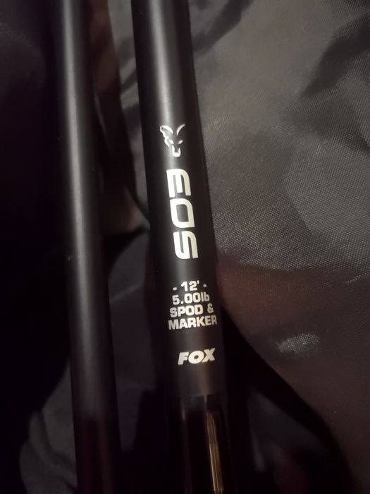 Fox wędka marker, spod, kołowrotek.