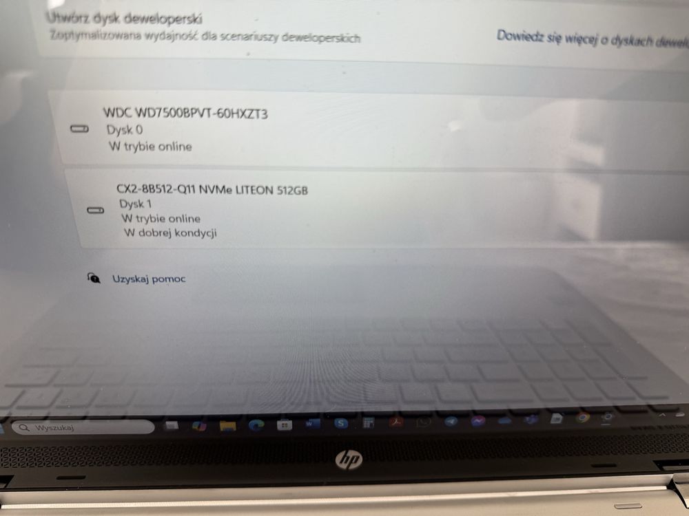 Laptop hp envy x360 15,6’ 2w1 dotyk 64GB Ram 500+750 HDD