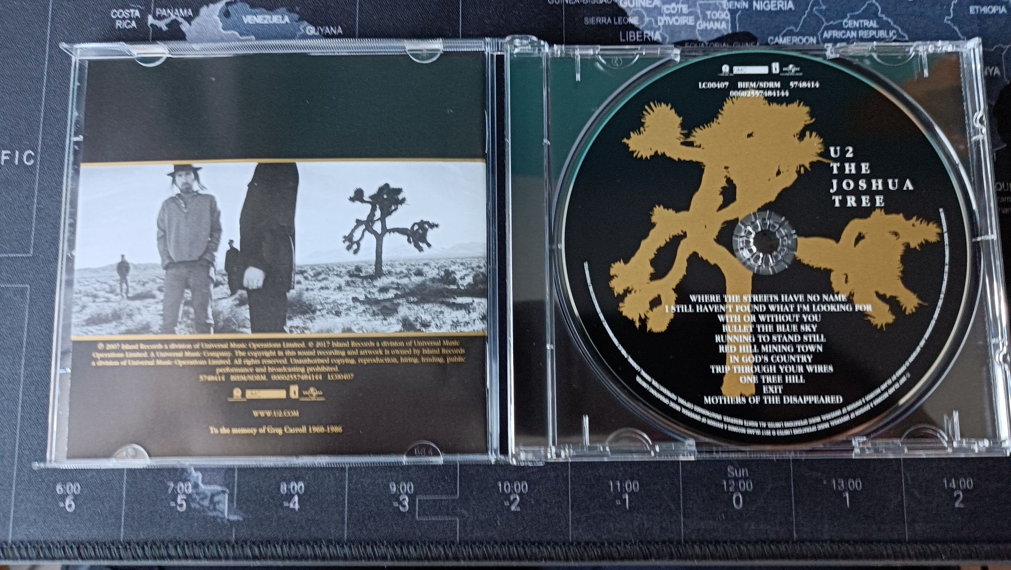 Płyta CD U2 The Joshua Tree (Opis)