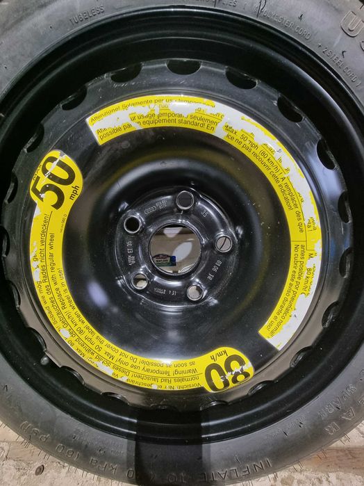 Koło dojazdowe Audi