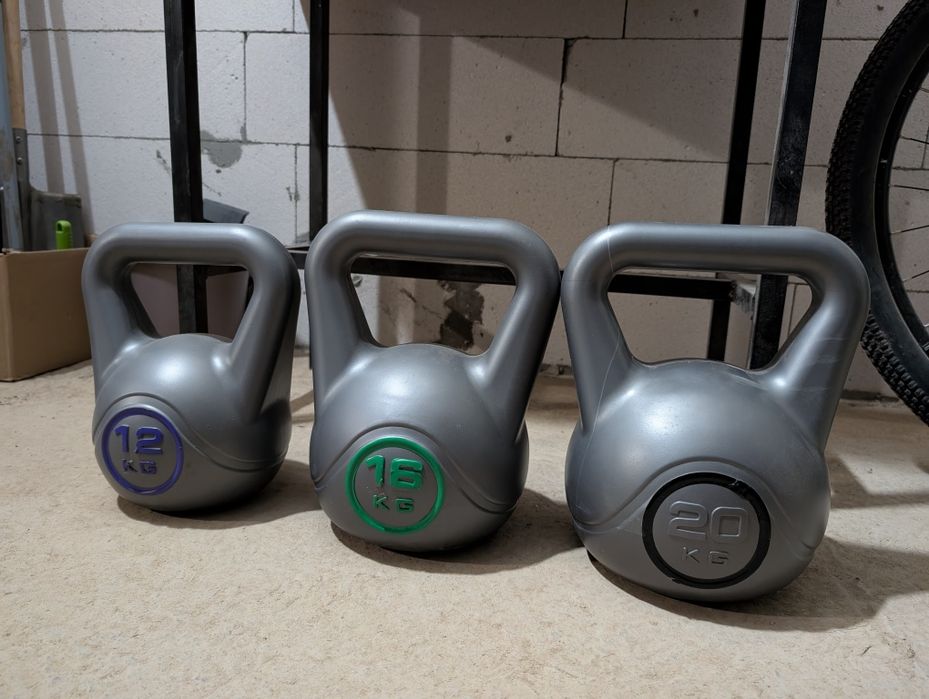 Вінілова гиря 12кг 16кг 20кг