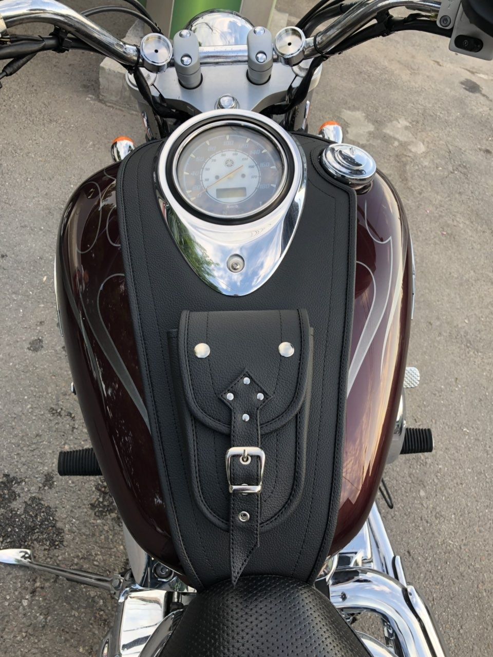Накладка на бак для Yamaha XVS Drag Star