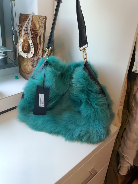 Flo Cło Piękną błekitna torebka