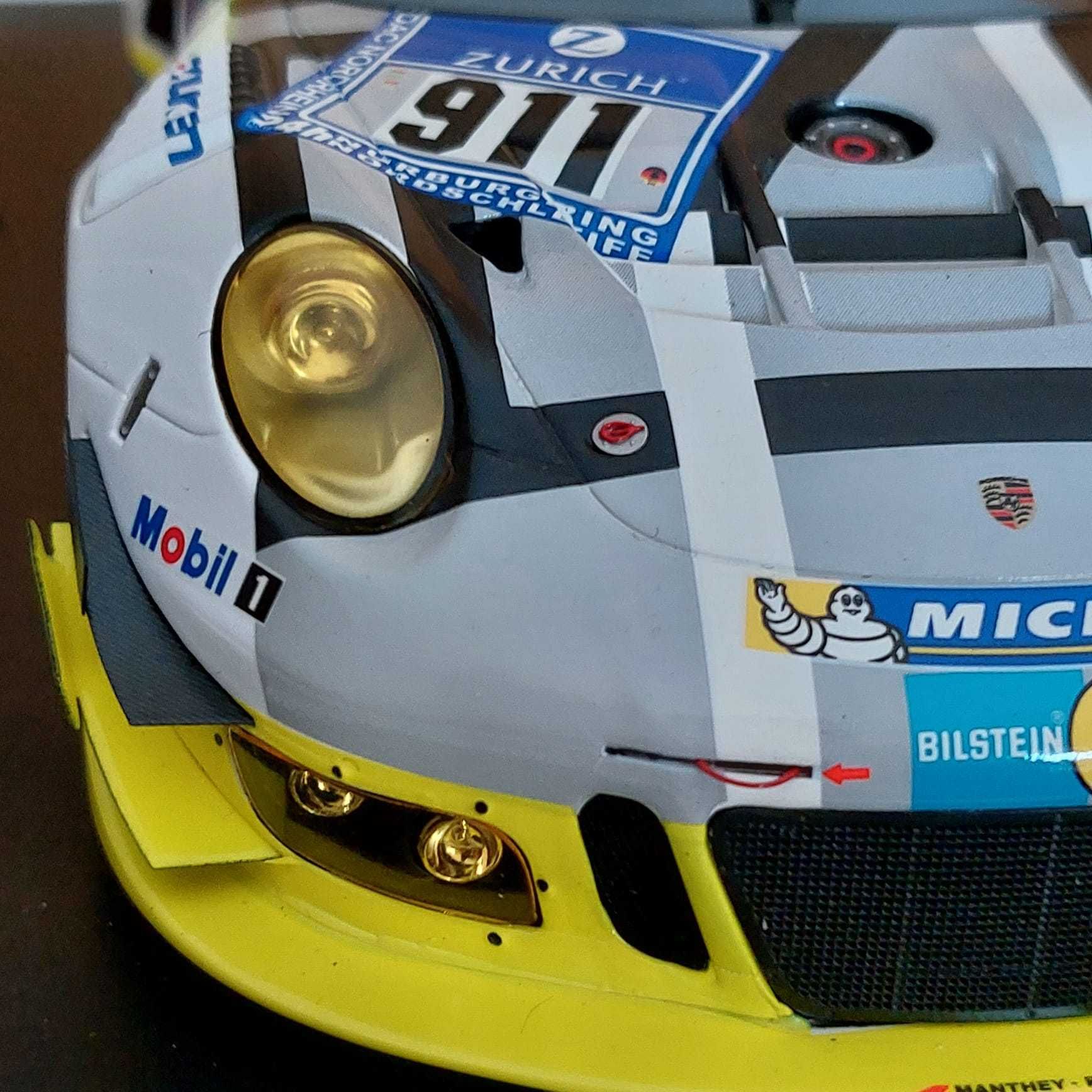 Porsche 911 991 GT3 R #911 24h Nürburgring 2016 SPARK 1:18