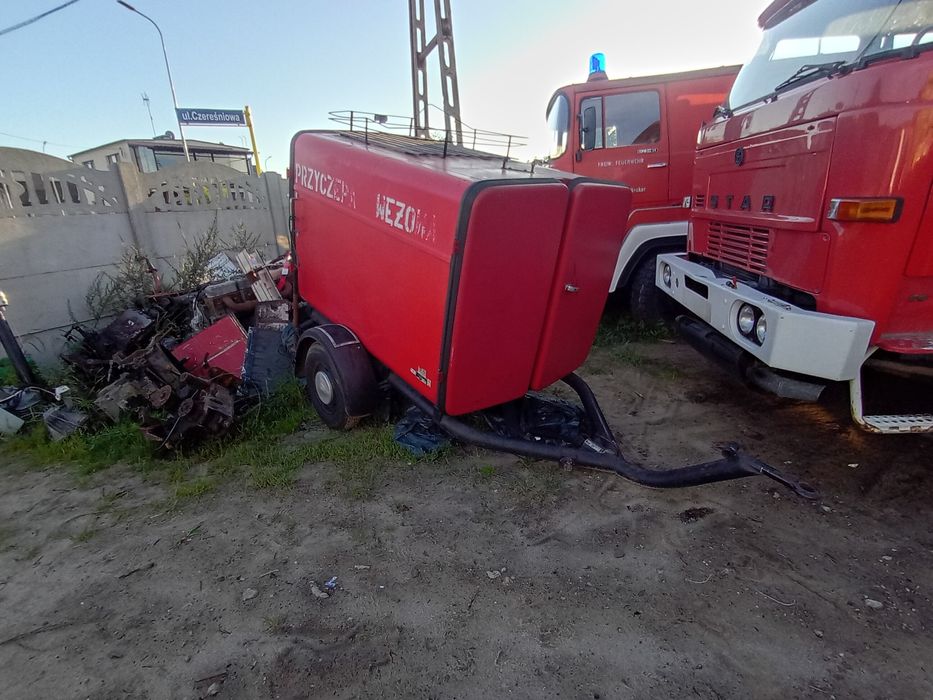 Przyczepa hl 900 strażacka