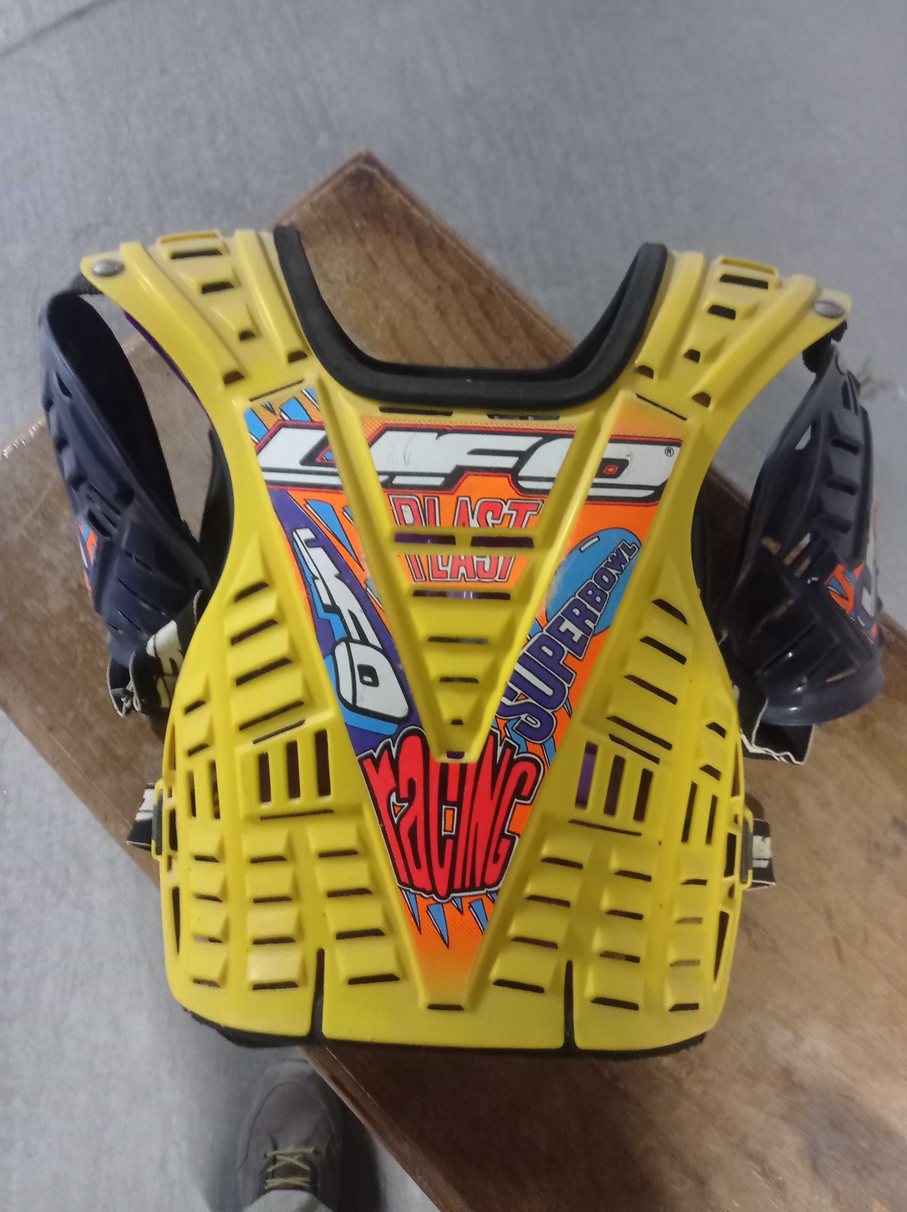 Colete de proteção/armadura para motocross