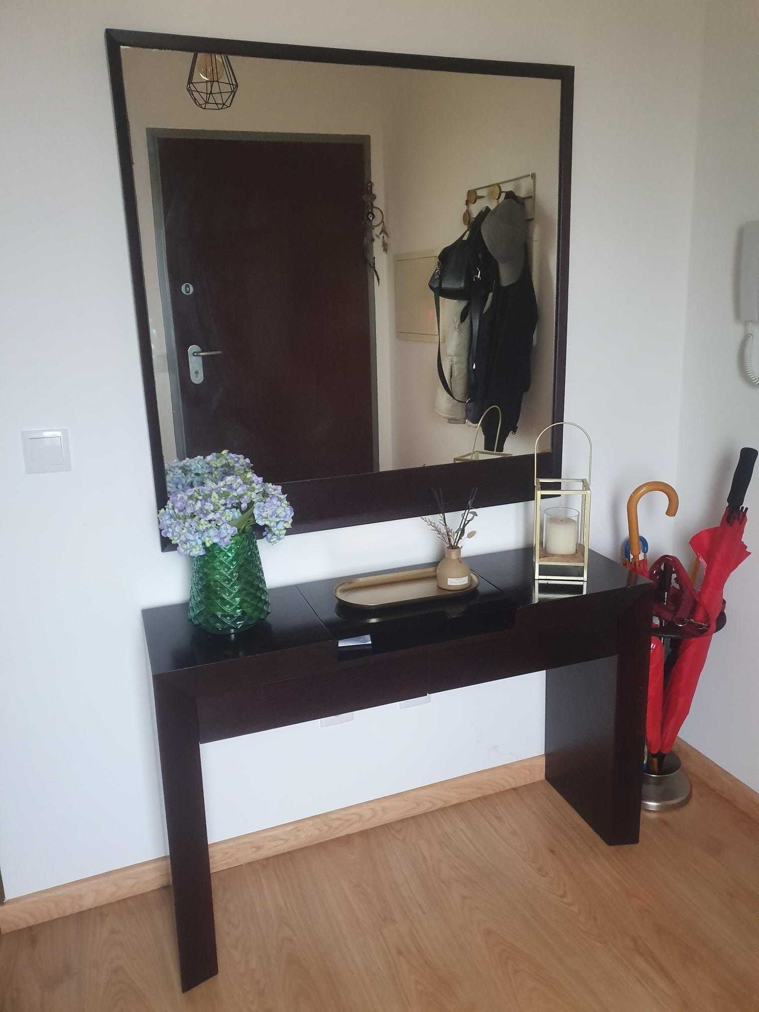 Conjunto consola e espelho