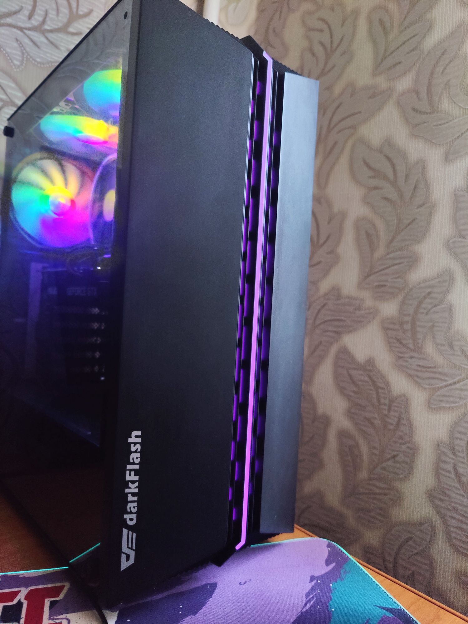Игровой ПК DARK FLASH/i5-9400/ GTX 1650 gddr6/UZU 16 / SSD+HDD