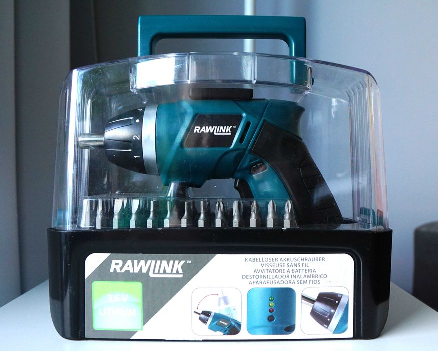 Nowa wkrętarka akumulatorowa Rawlink LY529 54 bity