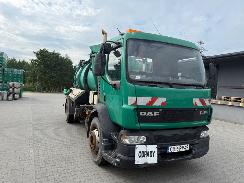 DAF FA LF  WUKO , Asenizacyjny,sprawny niski przebieg