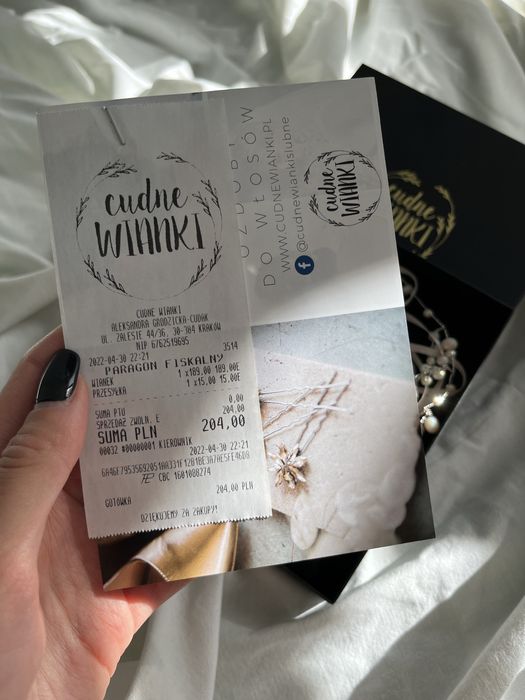 Wianek ślubny cudne WIANKI