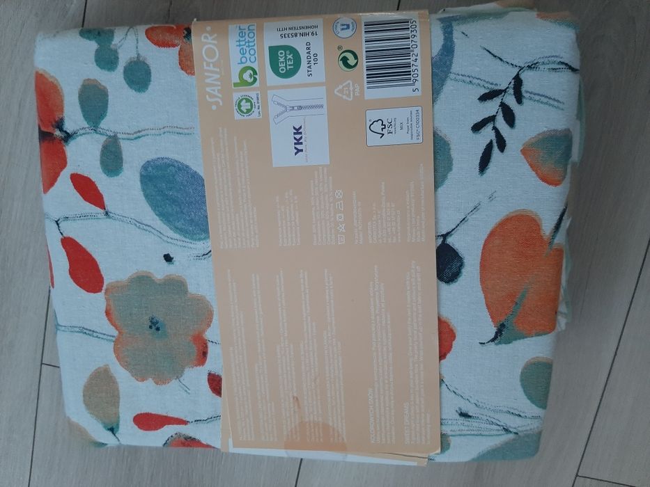 Nowa pościel bawełniana z włóknem bambusowym Smukee 160x200