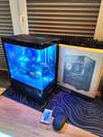 Komputer gamingowy i7 3,4-3,8ghz 2x SZKŁO HP grafika 8gb RX580 LED RGB