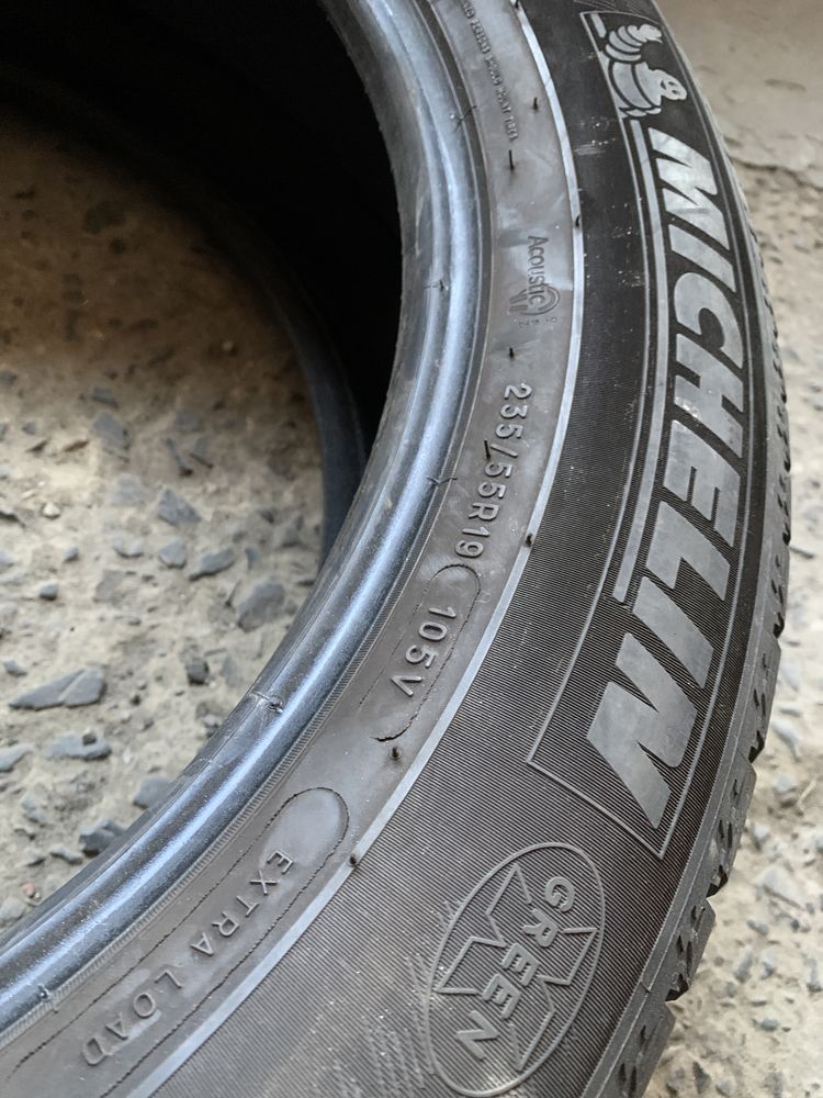 (4шт) 235/55R19 Michelin latitude sport 3 літні шини