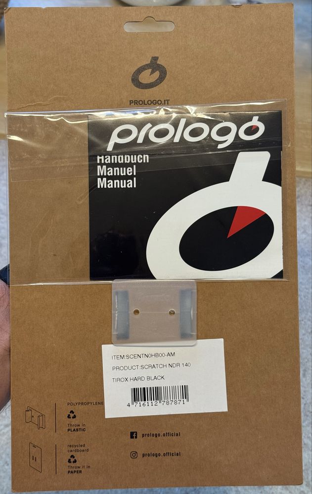 Siodełko PROLOGO Scratch NDR