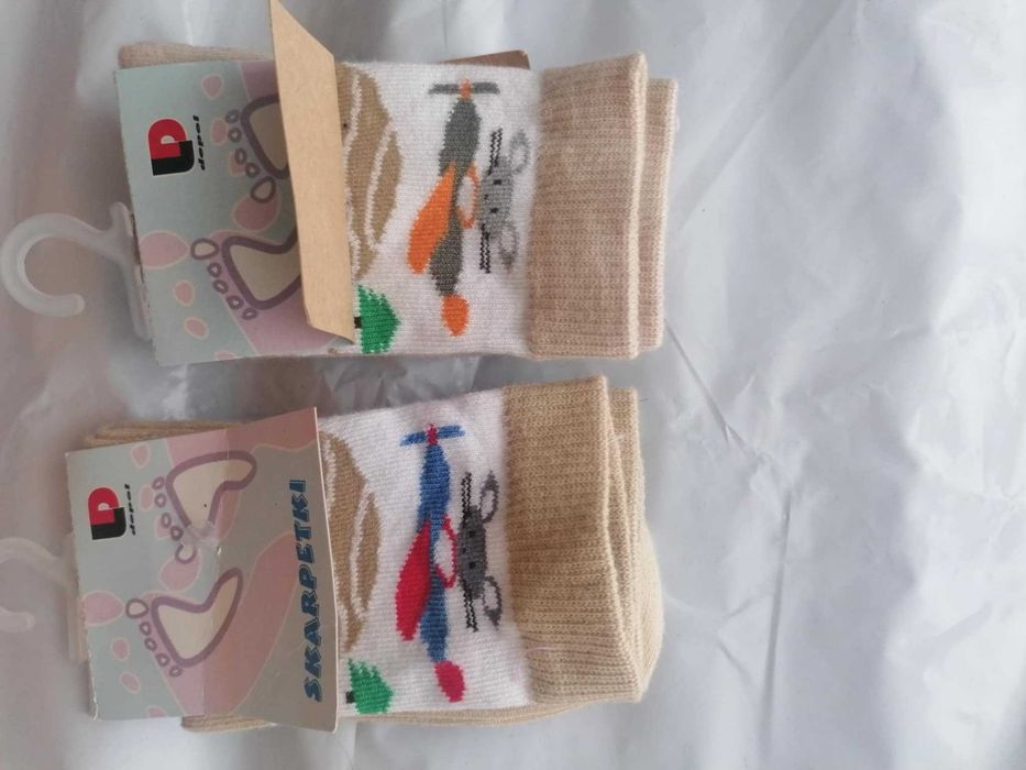 Skarpetki dziecięce dla dzieci z myszką 15-16 DEPOL- kpl x4