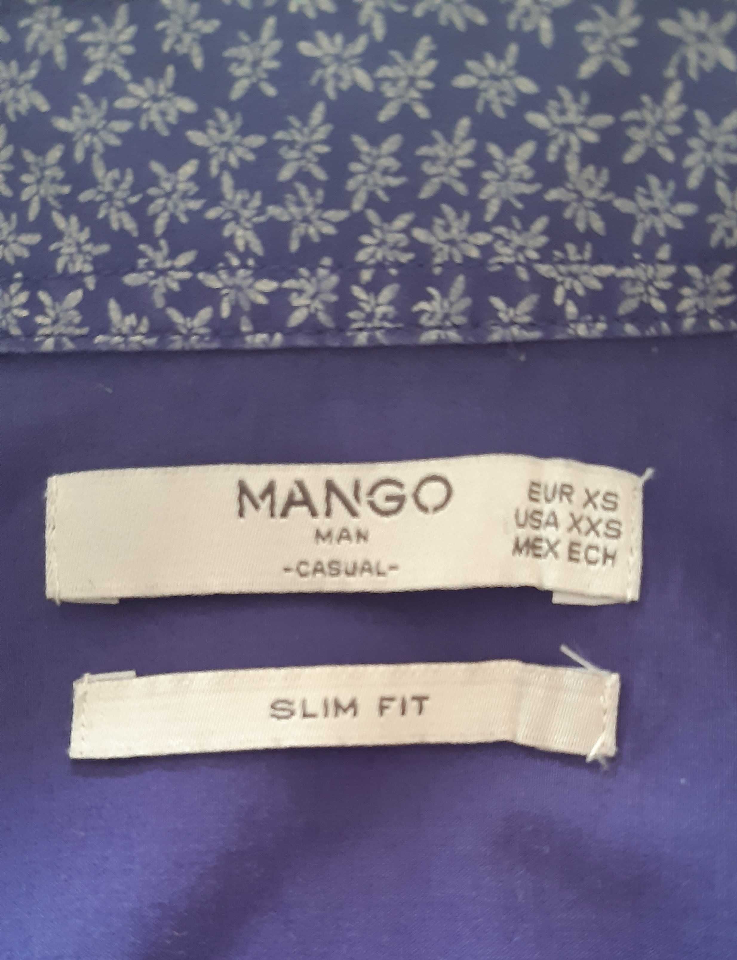 Unikatowa koszula męska, Mango, Rozmiar XS, slim fit