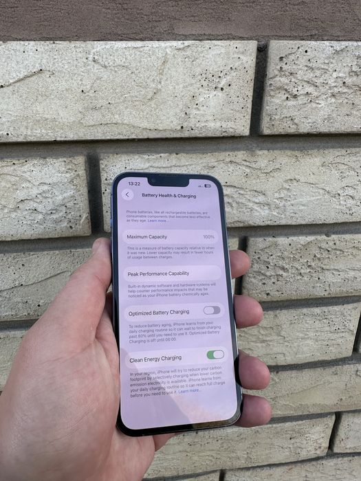 iPhone 13 Pro 128GB Sierra Blue Neverlock 100%