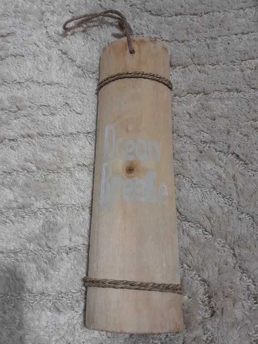 Nowa tabliczka ozdoba z drewna dryftowego