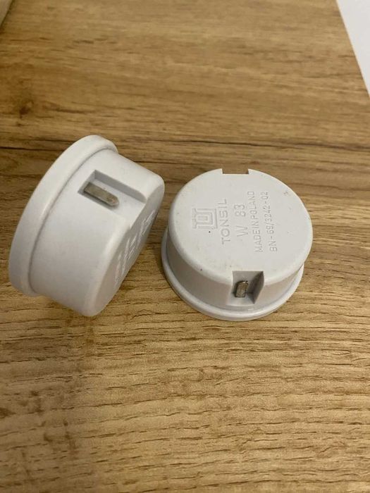 Nowe 2 szt wkładki słuchawkowe telefon Unitra Tonsil W83 BN-69/3242-02