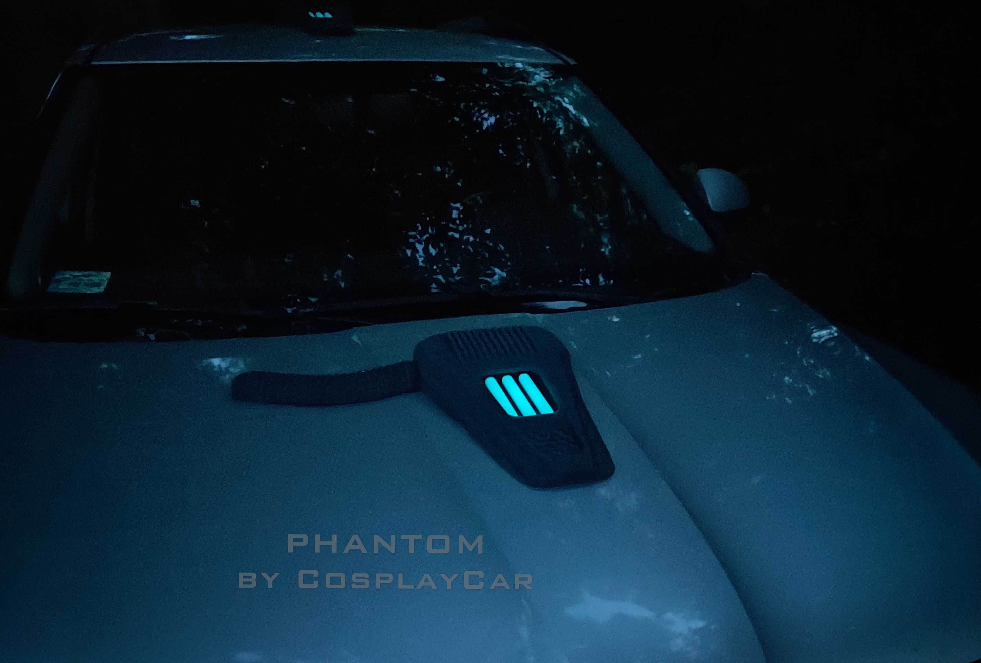 Phantom – Cosplay gadżet tuningowy / wlot sci-fi na maskę auta