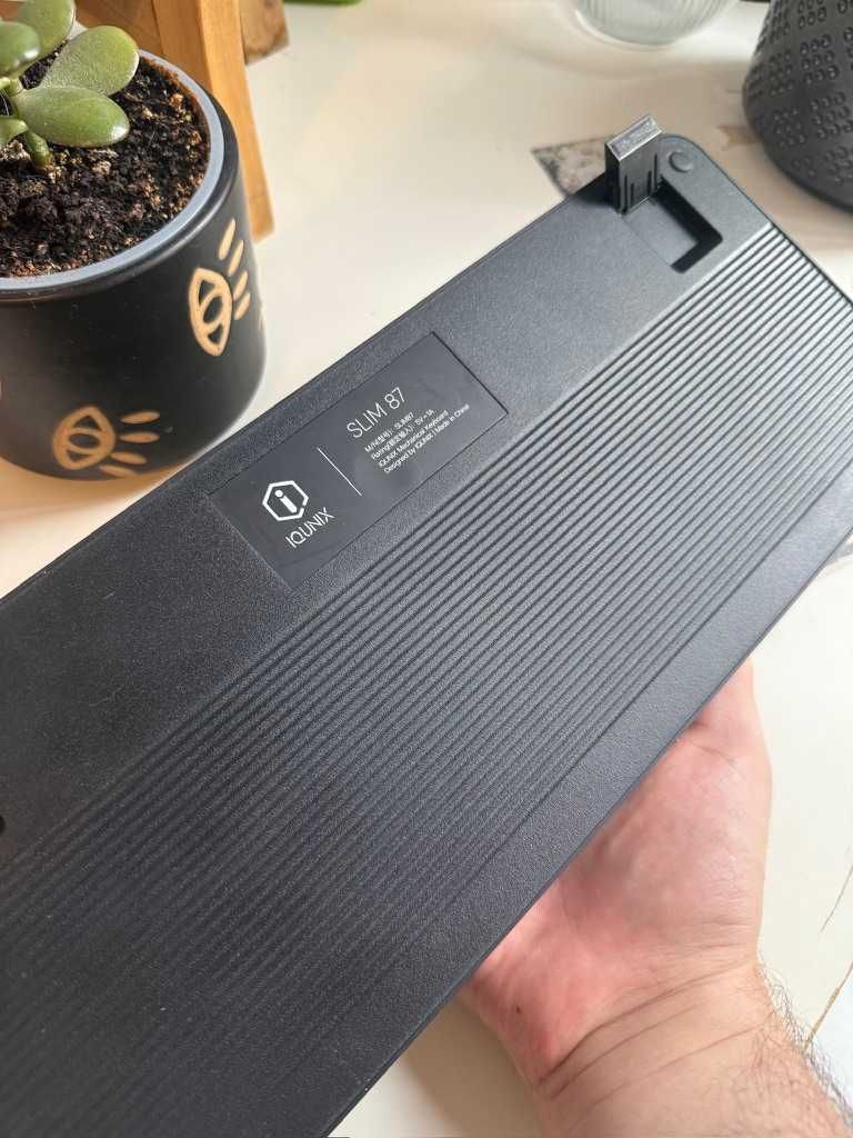 Klawiatura mechaniczna Iqunix Slim 87 UNIKAT + dodatki