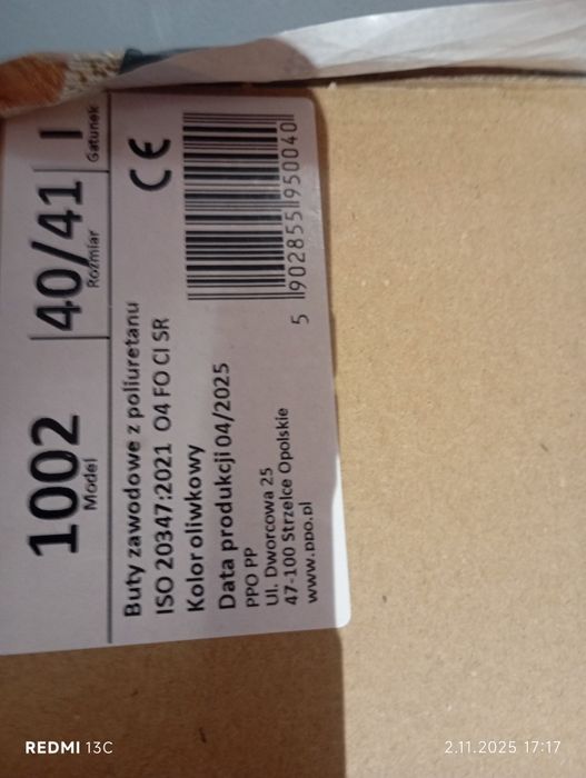 Nowe gumowce z wkładem ocieplanym