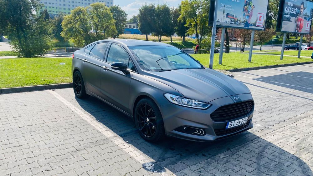 Ford Fusion koniakowa skóra